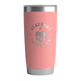 20 OZ Tumbler w/ Logo & US Flag In Pink