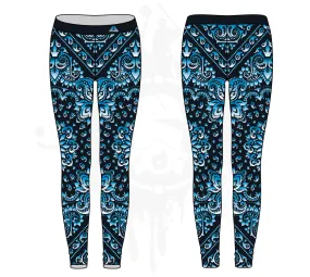 Bandana Womens Leggings: Gradient (7 Colors Available)