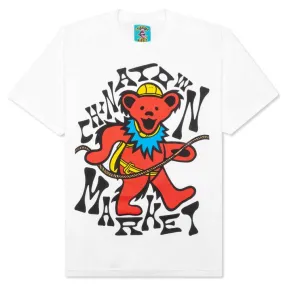 Chinatown market x grateful dead new grasp on death tee white