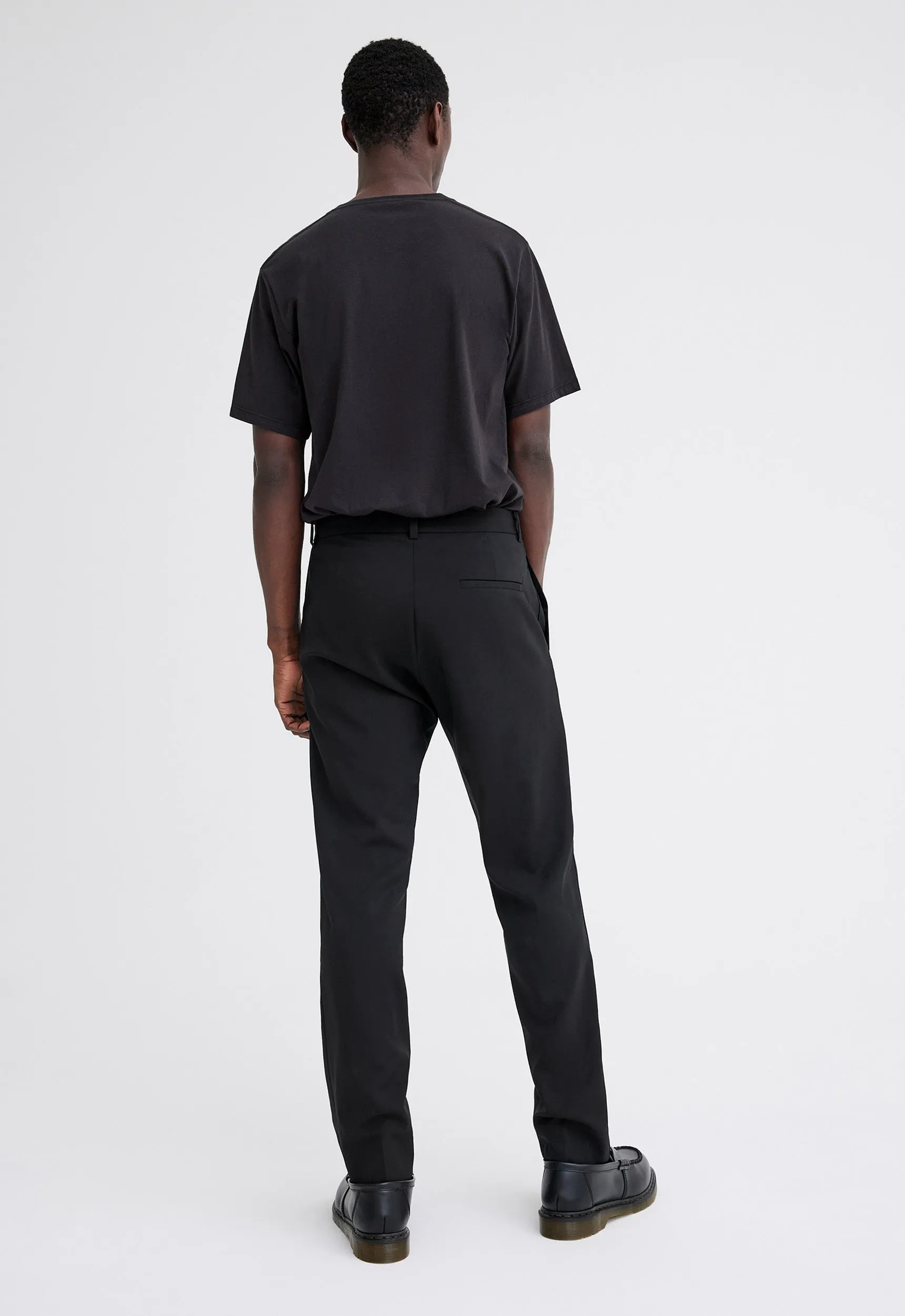 Claye Merino Wool Pant - Black