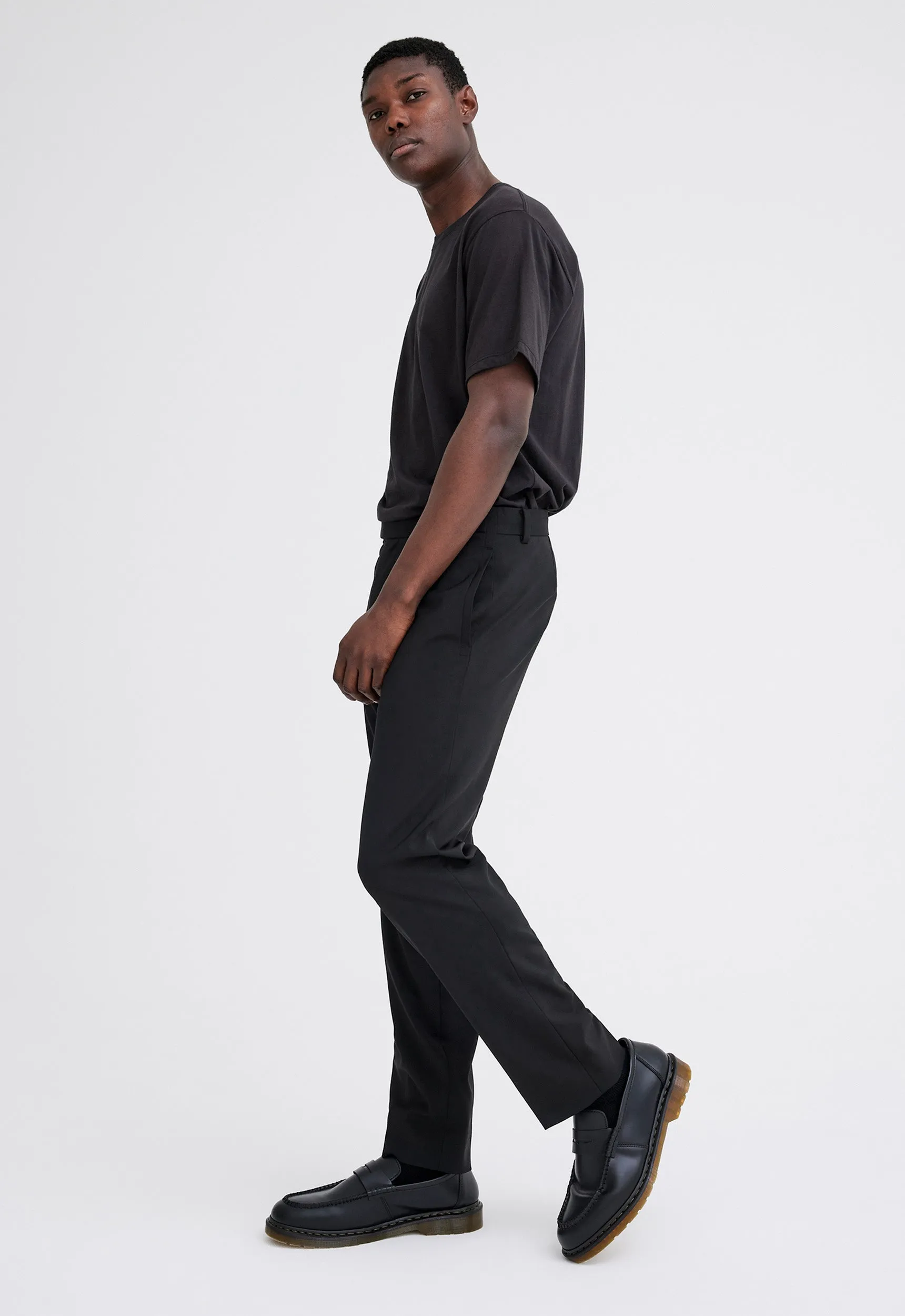 Claye Merino Wool Pant - Black