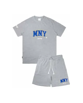 MNY TWIN SETS - GREY MELANGE