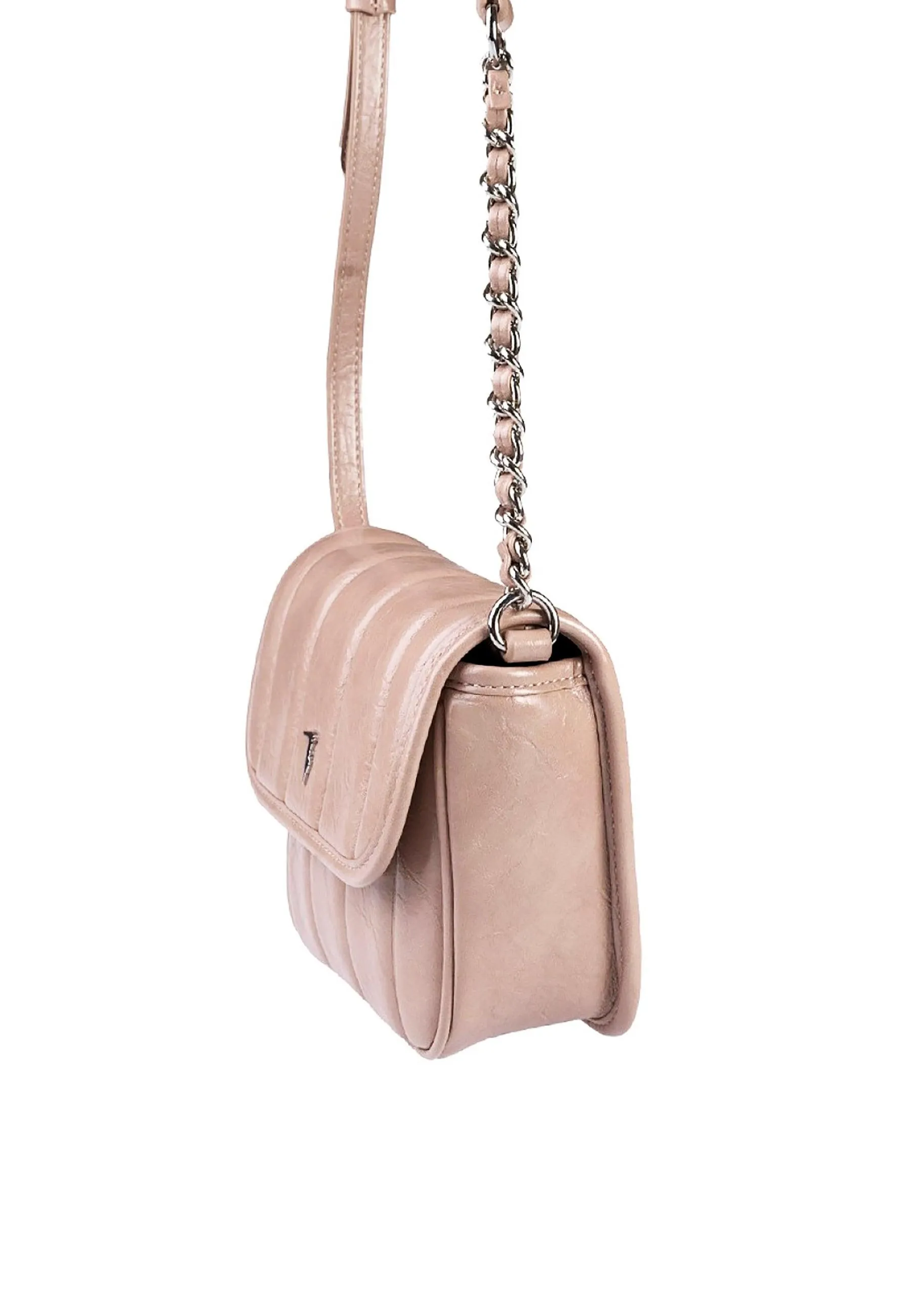 TRUSSARDI Dune Tracolla Shoulder Golden Beige 75B01377